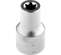 Головка торцевая 1/2", Е10, CrV STELS 13868