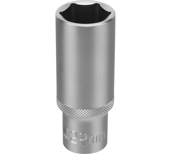 Головка торцевая удлиненная, 22 мм 6-гранная, CrV STELS 13851 1
