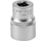 Набор торцевых головок 1/4", 6-ти гр CrV, 4-13 мм, 10 шт. STELS 13602 9