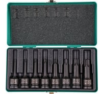 Набор ударных торцевых головок TORX 30-80, 1/2", 8 шт., в кейсе STELS 13999