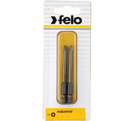 Бита крестовая PH 2X50, 2 шт в блистере Felo 02202536 1