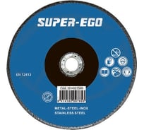 Отрезной диск SUPER-CUT для металла/AL/INOX, 115х1х22,2 мм SUPER-EGO P85510500