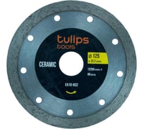 Диск алмазный сплошной 125х22.2 мм Tulips tools EA10-832