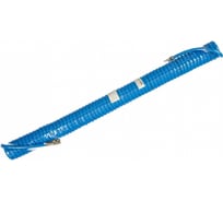 Шланг пневматический витой полиуретановый (15 м; 12х8 мм; 20 бар) AIRBOSS PUR-1215M