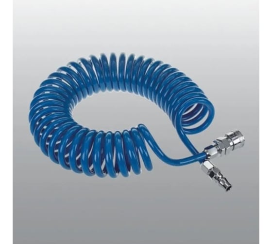 Шланг пневматический витой полиуретановый (15 м; 12х8 мм; 20 бар) AIRBOSS PUR-1215M