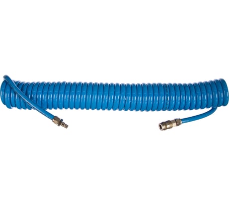 Шланг пневматический витой полиуретановый (10 м; 14х10 мм; 20 бар) AIRBOSS PUR-1410M