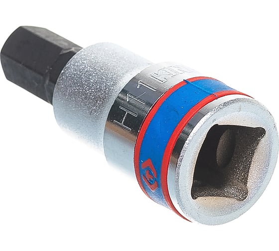 Насадка бита торцевая 1/2", HEX, 11 мм, 60 мм KING TONY 402511