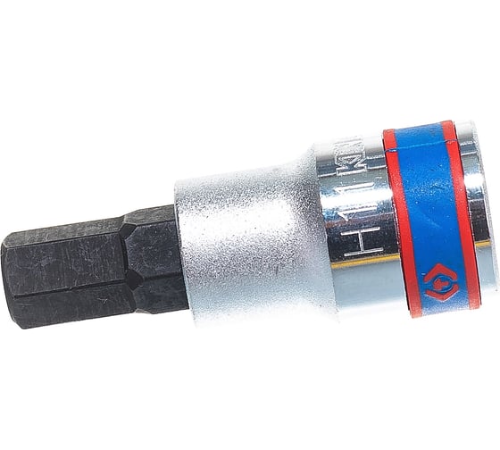 Насадка бита торцевая 1/2", HEX, 11 мм, 60 мм KING TONY 402511
