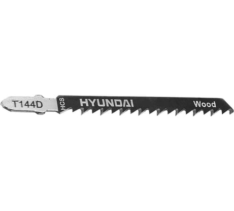 Пилки для лобзиков по мягкому дереву T144D, 5 шт. HYUNDAI 204118