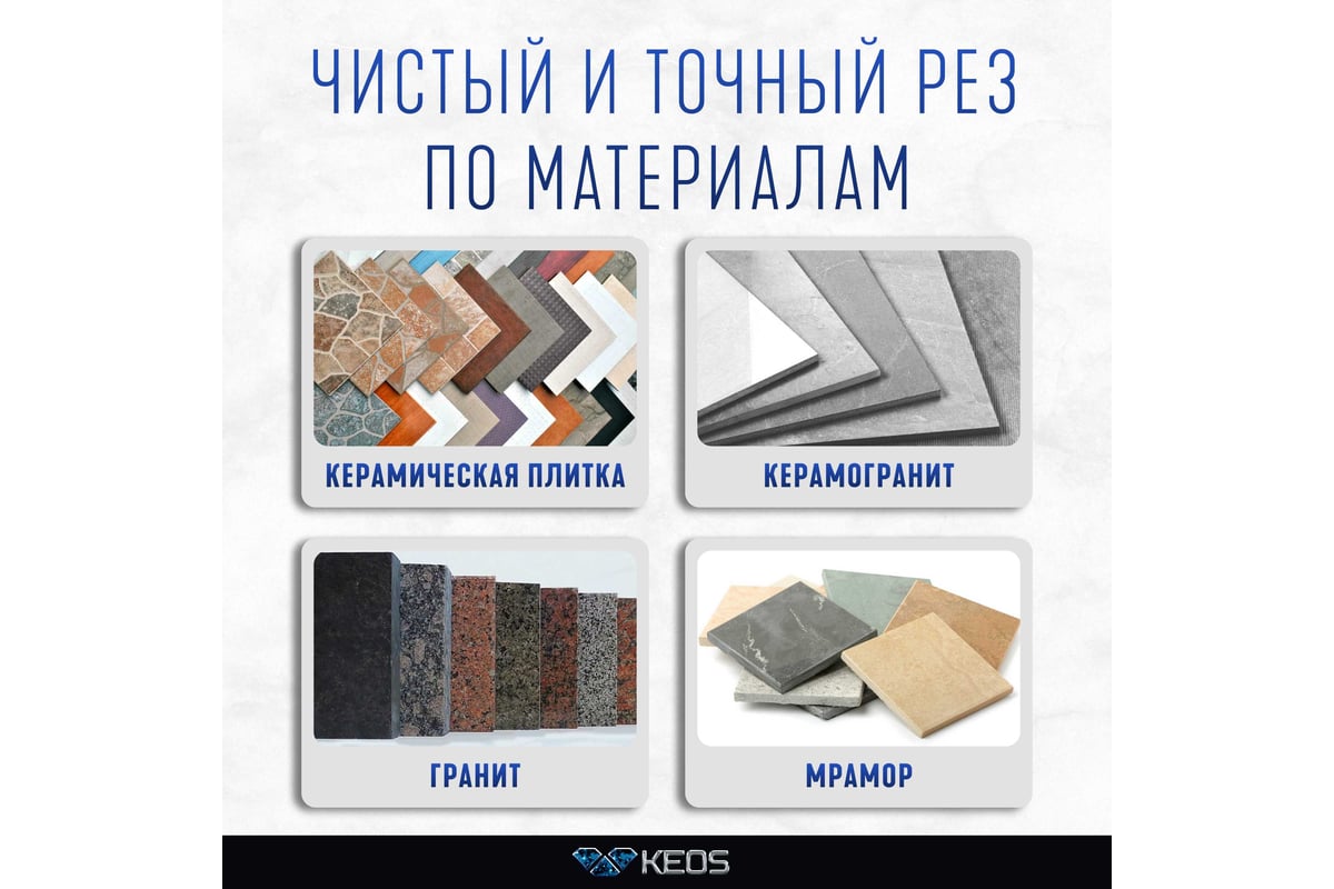 Диск алмазный по керамограниту Turbo Professional (125х22.23 мм ...