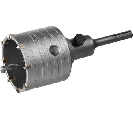 Коронка с державкой по бетону ЗУБР 68 мм, SDS-Plus 29211-68