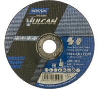 Круг отрезной по нержавейке/металлу NV 41 (150x2x22.23 мм; 80 м/сек) Norton 66252925439
