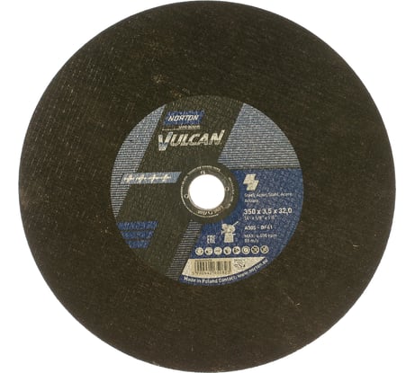 Круг отрезной по стали NV 41 (350x3.5x32 мм; 80 м/сек) Norton 66252925470