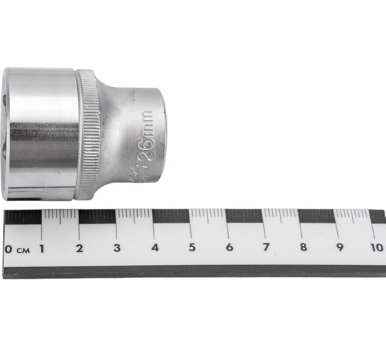 Головка 1/2", 6 гранная, 43 мм, 26 мм FORCE 54526