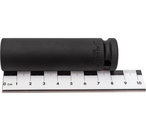 Головка 1/2", 6 гранная, тонкостенная, 85 мм, 17 мм FORCE  4458517TH