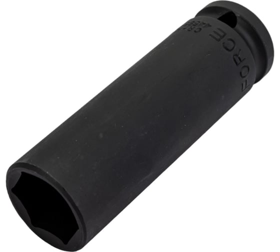 Головка 1/2", 6 гранная, тонкостенная, 85 мм, 19 мм FORCE 4458519TH