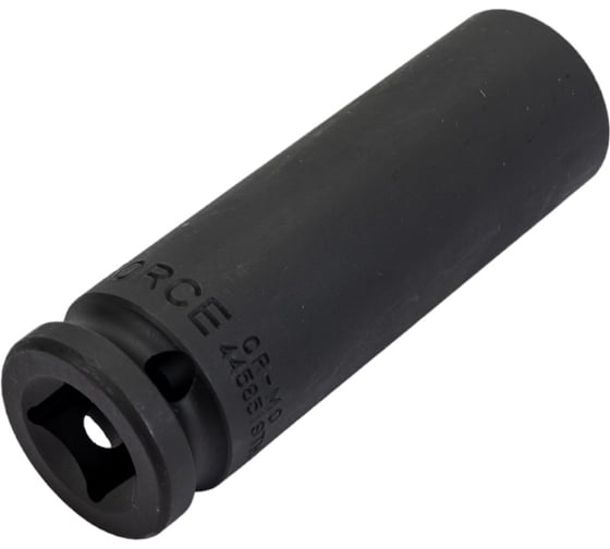 Головка 1/2", 6 гранная, тонкостенная, 85 мм, 19 мм FORCE 4458519TH
