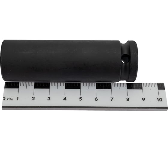 Головка 1/2", 6 гранная, тонкостенная, 85 мм, 19 мм FORCE 4458519TH