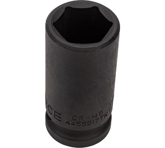Головка 1/2", 6 гранная, тонкостенная, 52 мм, 17 мм FORCE 4455217TH
