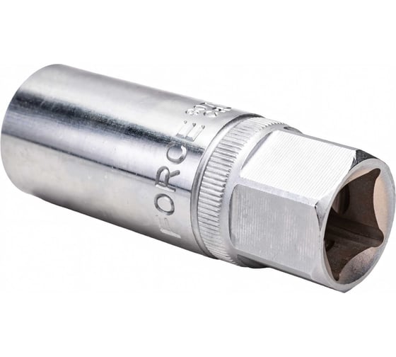 Головка свечная 1/2", 6 гранная, 65 мм, 18 мм FORCE 807418