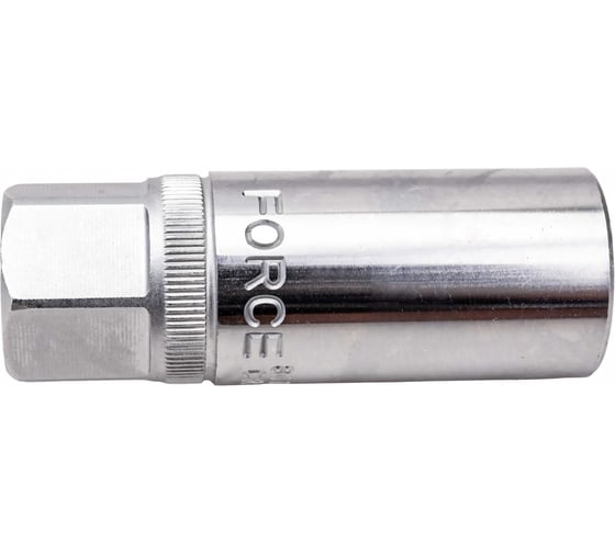 Головка свечная 1/2", 6 гранная, 65 мм, 18 мм FORCE 807418
