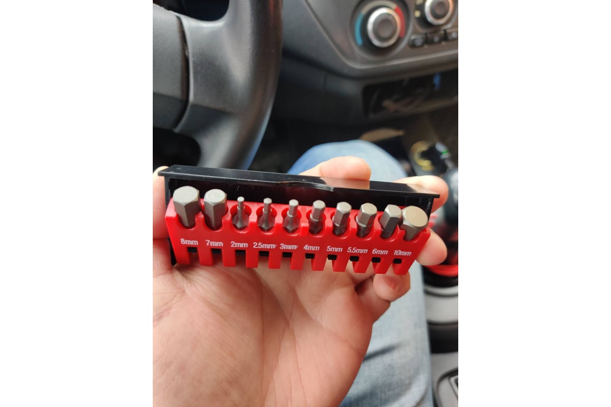 Набор бит HEX 10 шт. FORCE 21011 - выгодная цена, отзывы ...