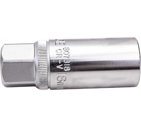 Головка свечная 3/8", 6 гранная, 63 мм, 18 мм FORCE 807318