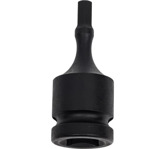 Ударная цельная головка-бита 6 гранная, 1/2", 6 мм FORCE 24406006