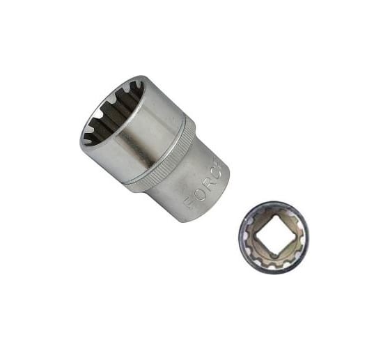Головка универсальная Spline 1/2", 19 мм FORCE 54Q19 1