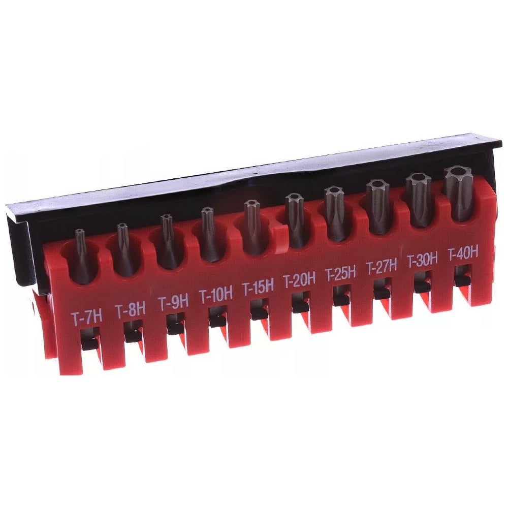 Набор бит TORX с отверстием Т7-Т40, 10 шт. FORCE 21012T - выгодная цена ...