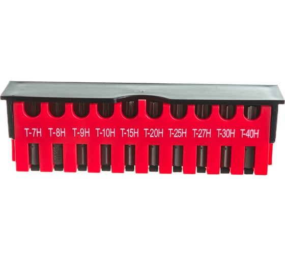 Набор бит TORX с отверстием Т7-Т40, 10 шт. FORCE 21012T