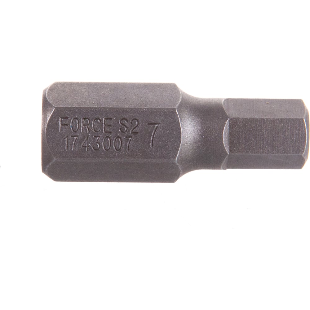 Бита шестигранник 7 мм, 30 мм FORCE 1743007 - выгодная цена, отзывы ...