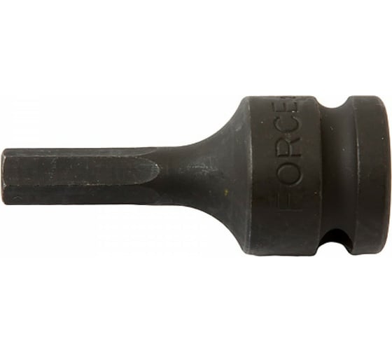 Ударная цельная головка-бита 6 гранная, 1/2", 16 мм FORCE 24406016 1
