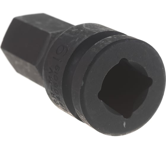Ударная цельная головка-бита 6 гранная, 1/2", 19 мм FORCE 24406019