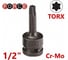 Головка ударная 1/2", 60 мм, Т40 FORCE 24606040 3