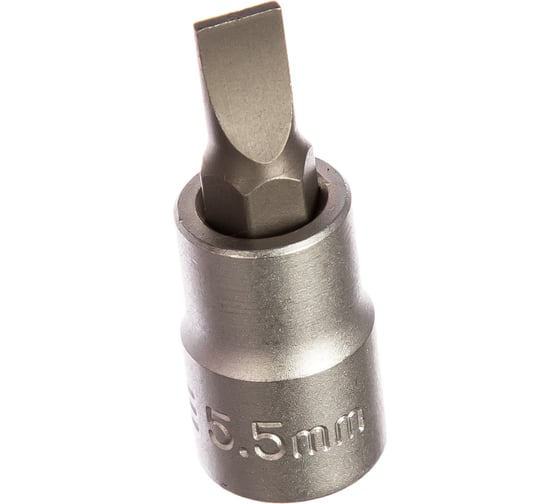 Головка-бита 1/4", SL1х5.5, 32 мм  FORCE 32332055