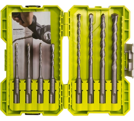 Набор буров RAK08SDS2 (8 шт; 5-12 мм) Ryobi 5132004209