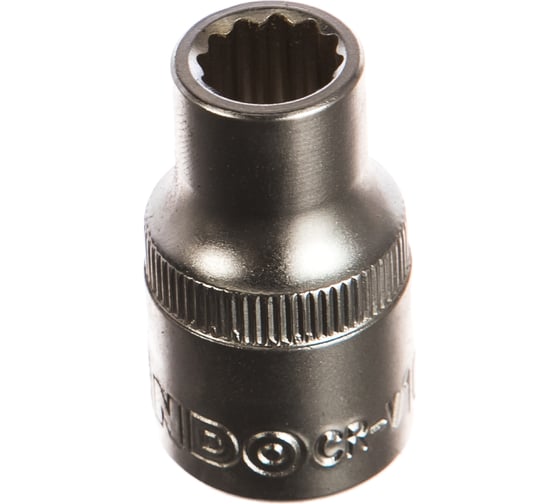 Головка торцевая 12 граней (10 мм; 38 мм; CrV; 1/2DR) KENDO 16763 00000073257 1