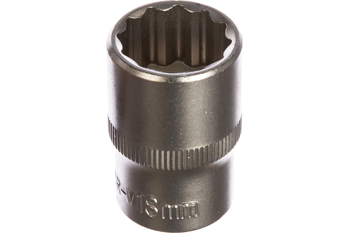 Головка торцевая 12 граней (18 мм; 38 мм; CrV; 1/2DR) KENDO 16771 ...