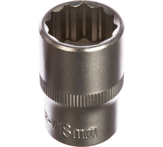 Головка торцевая 12 граней (18 мм; 38 мм; CrV; 1/2DR) KENDO 16771 00000073265 1
