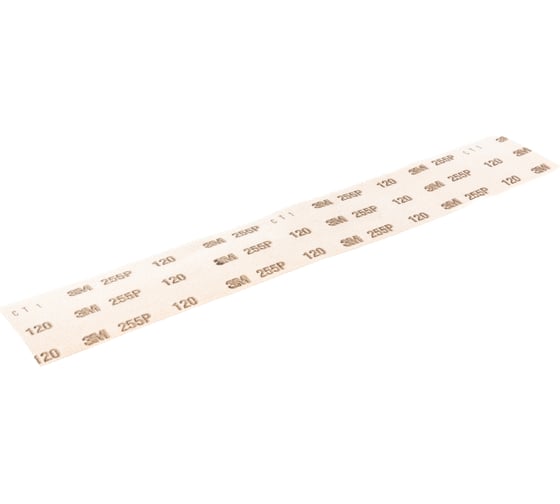 Полоска абразивная 255Р Hookit (70х425 мм; золотая; Р120) 3М 03589 7000034100
