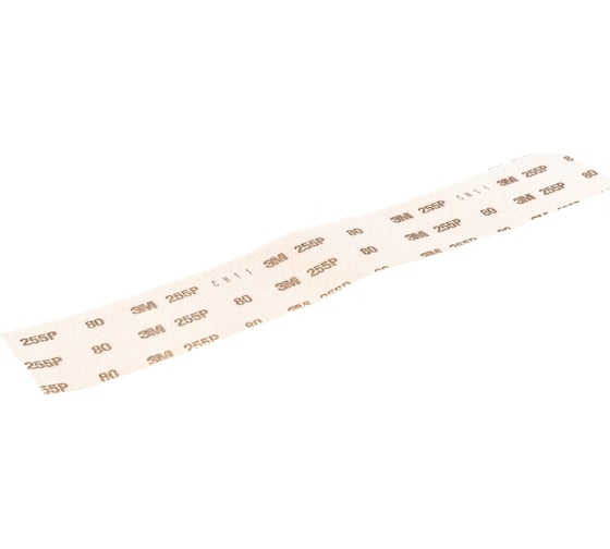 Полоска абразивная 255Р Hookit (70х425 мм; золотая; Р80) 3М 03591 7000034101