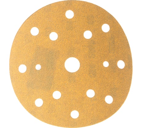 Круг абразивный 255P+ Hookit (150 мм; 15 отв; Р80; золотой) 3М 50443 7000034323