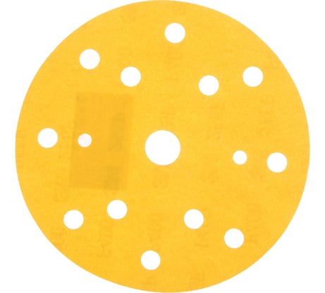 Круг абразивный 255P+ Hookit (150 мм; 15 отв; Р400; золотой) 3М 50453 7000034331