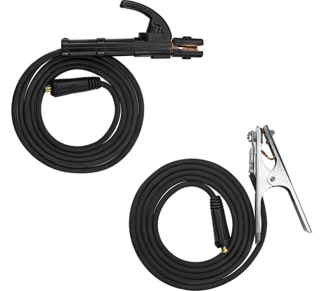 Комплект сварочных кабелей Basic (5+5 м, КГ 1x16, вилка 10-25) энаргит КС116-55-1025-Basic