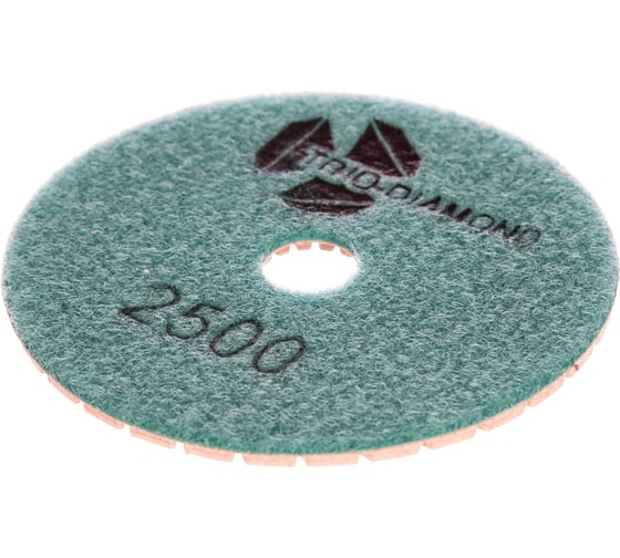 Круг алмазный гибкий шлифовальный Черепашка 100 № 2500 TRIO-DIAMOND 342500