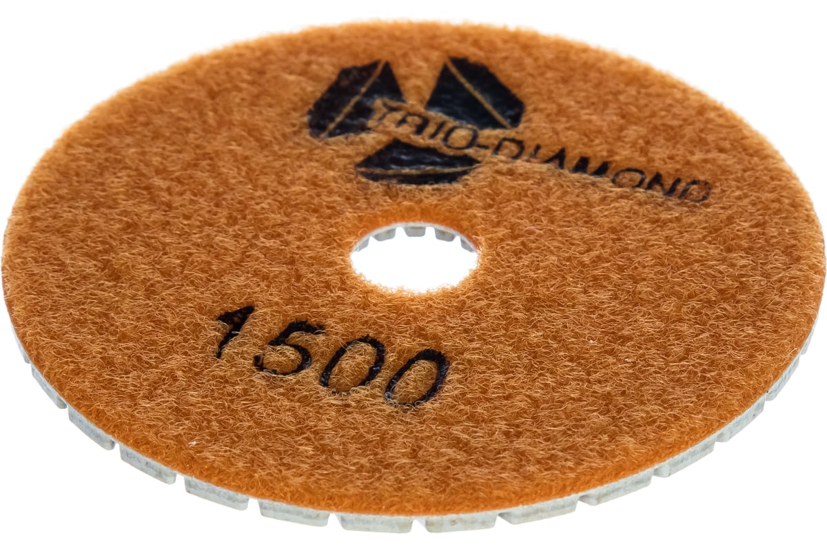 Круг алмазный гибкий шлифовальный Черепашка 100 № 1500 TRIO-DIAMOND ...