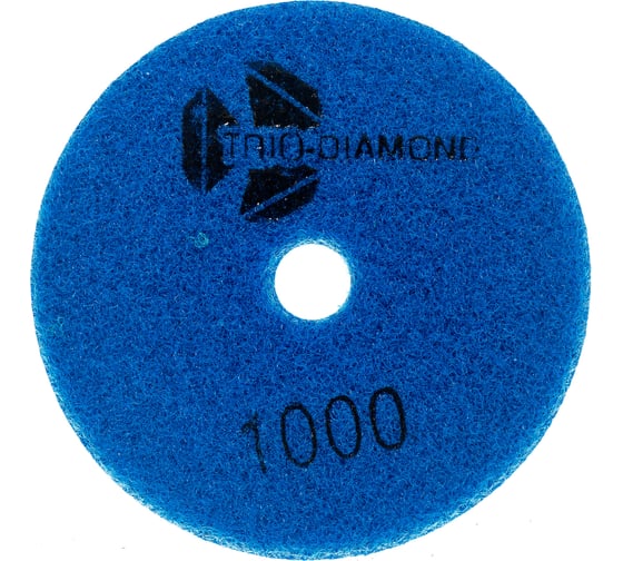 Круг алмазный гибкий шлифовальный Черепашка 100 № 1000 TRIO-DIAMOND 341000
