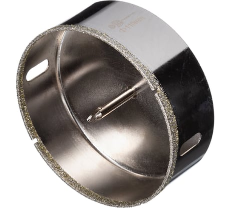 Коронка алмазная по керамике и кафелю с центрирующим сверлом TRIO-DIAMOND 110 мм 400110