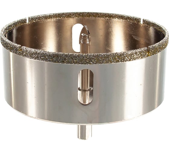 Коронка алмазная по керамике и кафелю с центрирующим сверлом 100 мм Trio-Diamond 400100